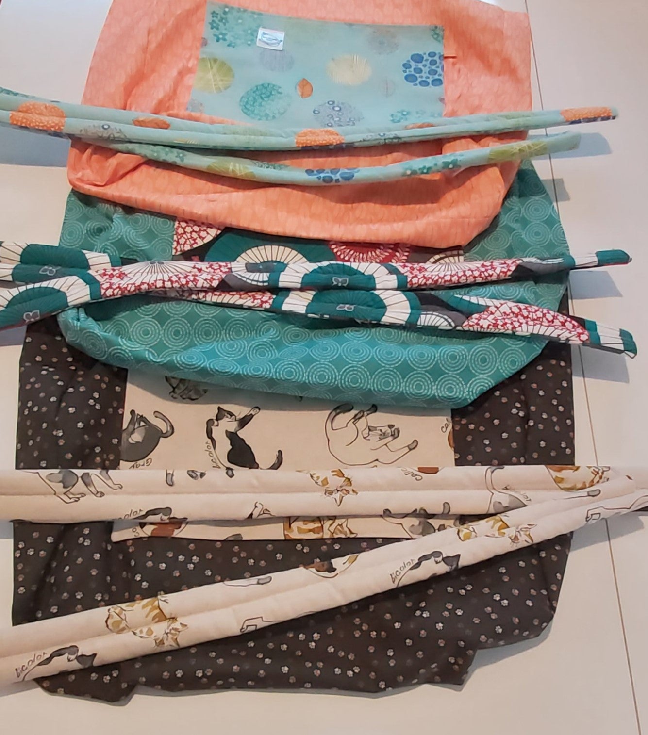 Bubble Dots Print Tote Bag – Limited Trial Piece