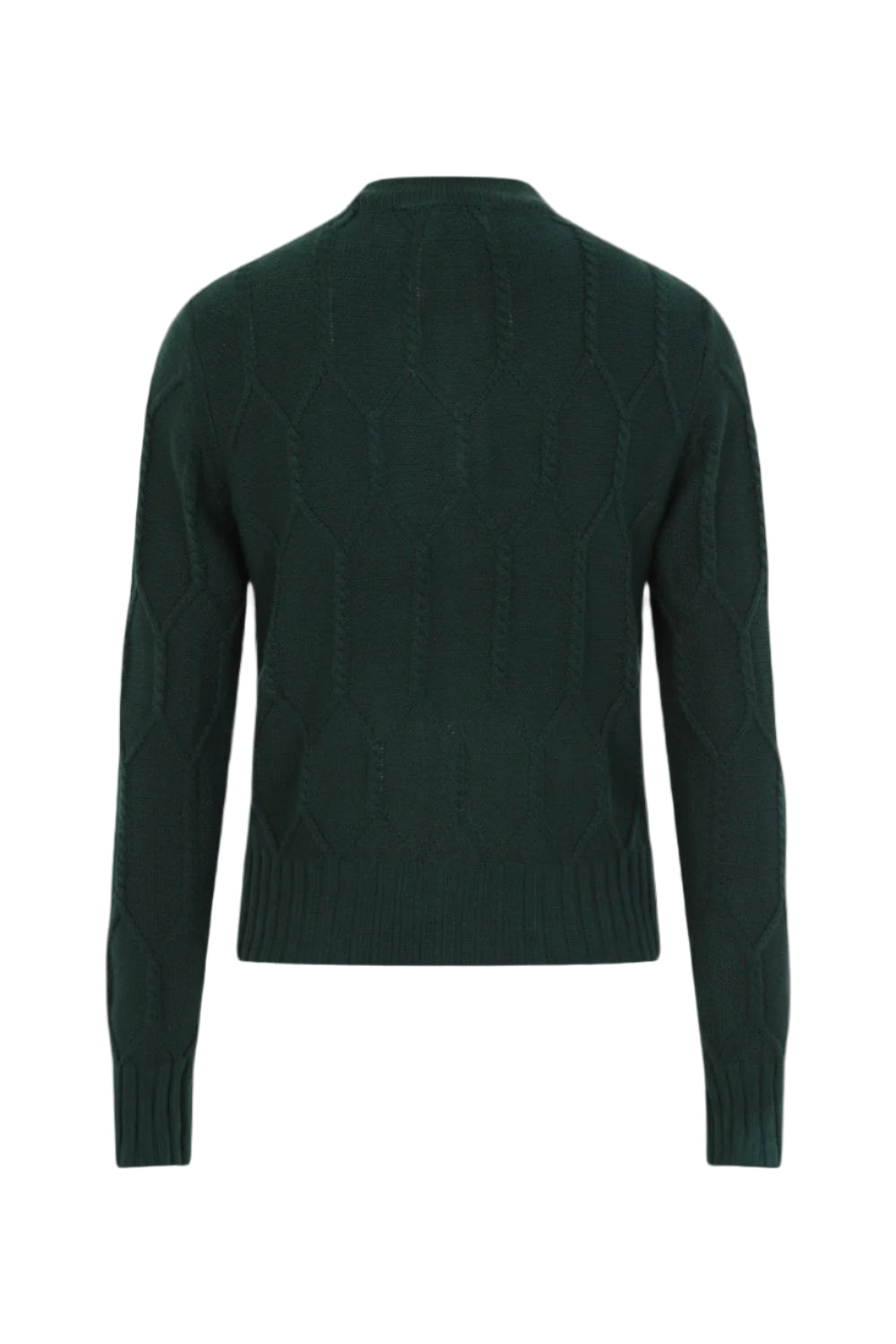 Banned Apparel Cable Knit Forest Green Cardigan