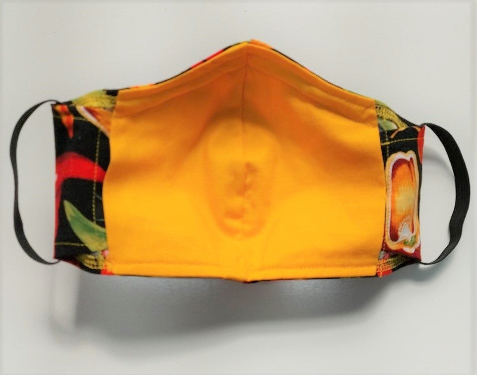 Linda McCarthy Studio Hot Chilli Print Face Mask