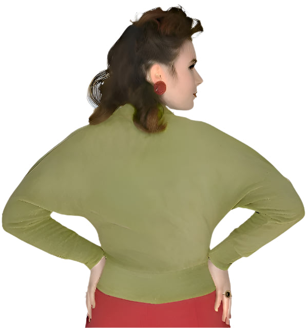 Freddie's of Pinewood Kiwi Fleece Cardigan