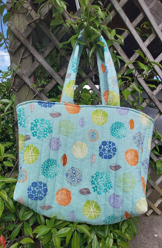 Bubble Dots Print Tote Bag – Limited Trial Piece