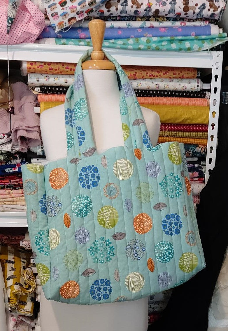 Bubble Dots Print Tote Bag – Limited Trial Piece