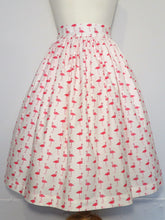 Load image into Gallery viewer, It&#39;s So You! Pink Flamingo Print Skirt

