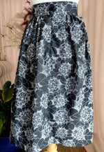 Load image into Gallery viewer, Halloween Skirt in Lace Spider Web Print
