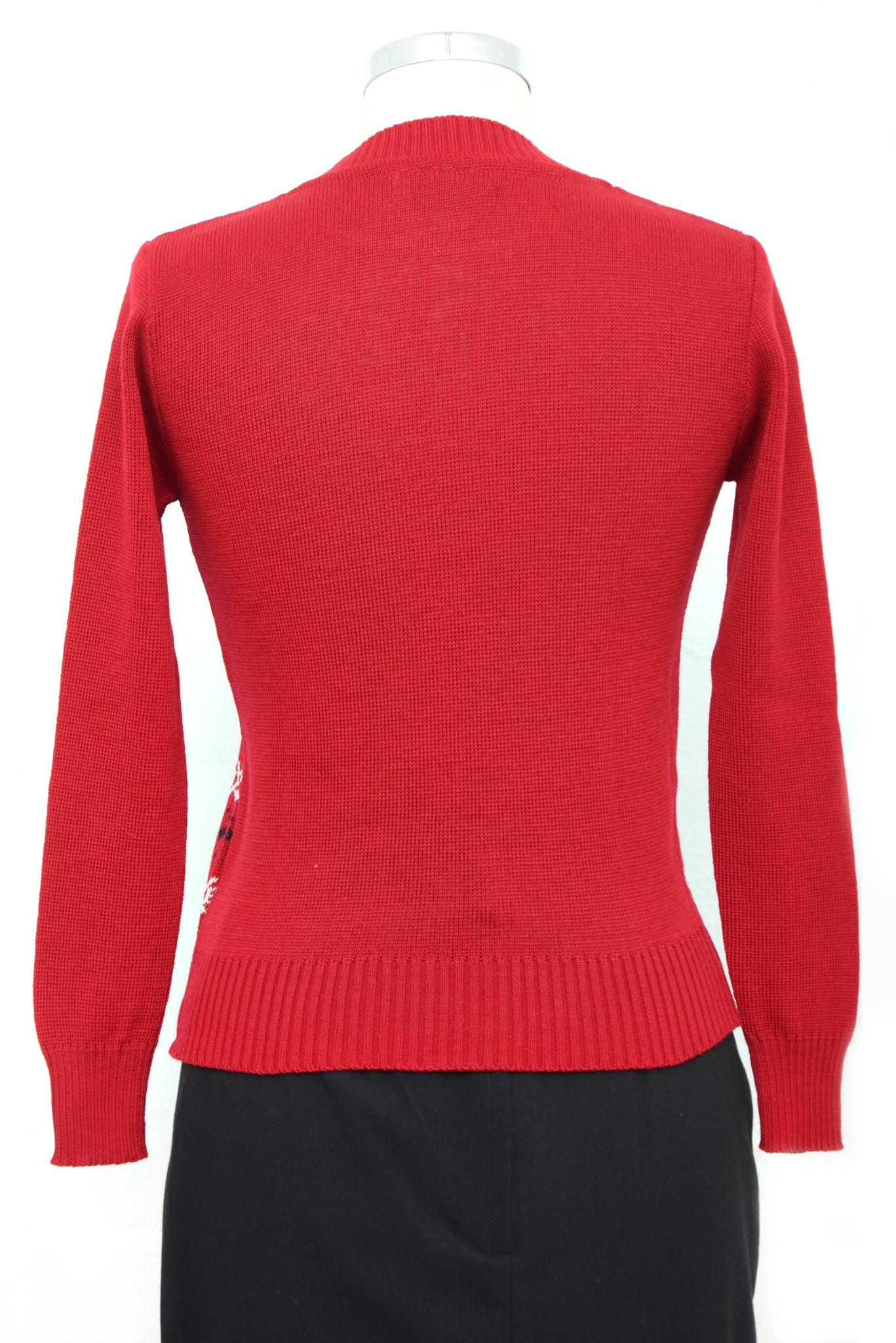 Red Nordic Jumper Retrospec'd