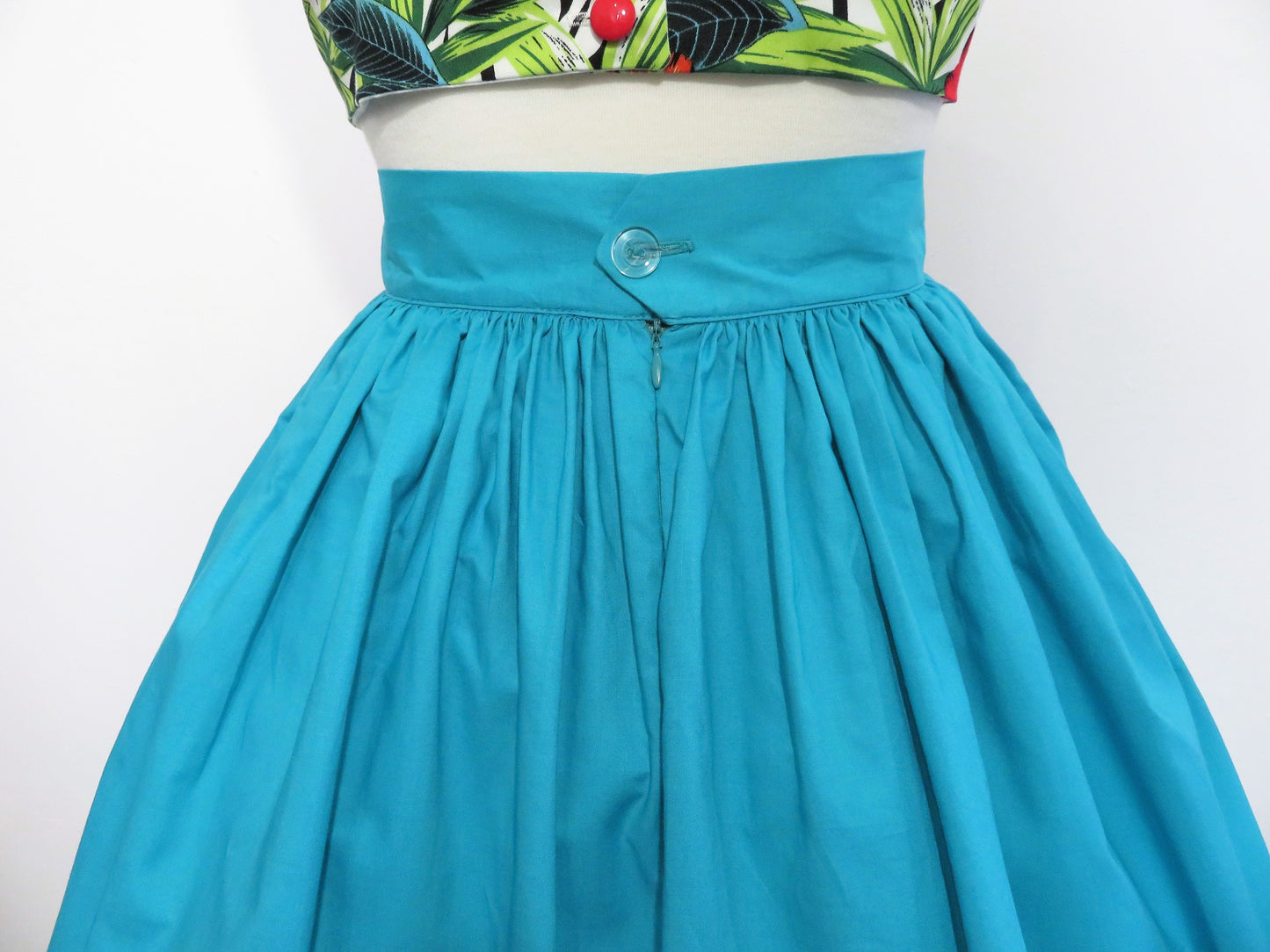 It's So You! Blue Teal Skirt