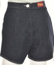 Load image into Gallery viewer, Freddie&#39;s of Pinewood 1950&#39;s Style Indigo XX Shorts
