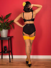 Load image into Gallery viewer, Nutmeg Mustard Seamed Stockings What Katie Did
